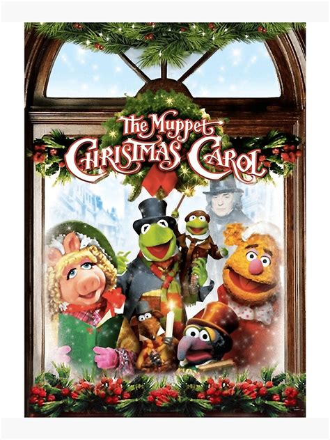 "the muppet christmas carol ." Poster for Sale by Cutelings | Redbubble