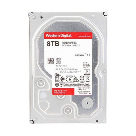 HDD 8000Gb, 7200rpm, WD Red Pro, 256M, SATA 6 Gb/s (WD8003FFBX) (ID ...