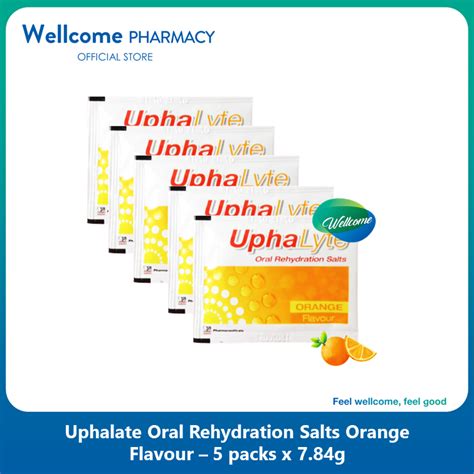 Duopharma Uphalyte Ors Oral Rehydration Salts Orange Flavour S X