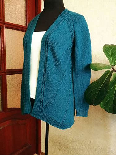 Ravelry Cable Stayed Cardigan Pattern By Ewelina Murach