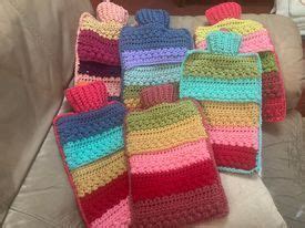 Free Crochet Hot Water Bottle Cover Pattern Cosy Rosie Crochet