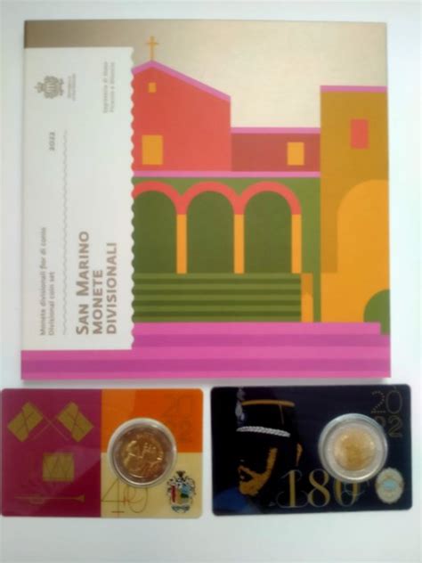 San Marino 2 Euro Year Set 2022 Catawiki