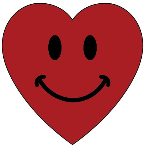 Smiley Face Heart - ClipArt Best