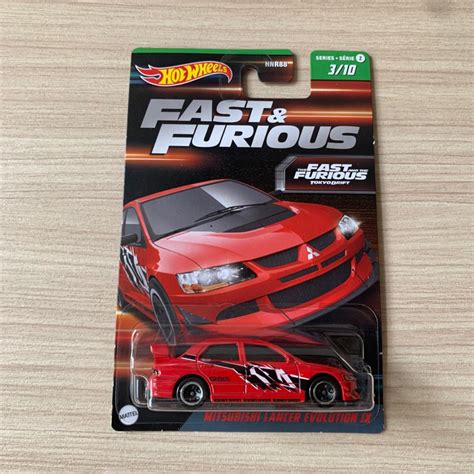 Jual Hot Wheels Fast And Furious Tokyo Drift Mitsubishi Lancer Evolution IX Red Shopee Indonesia