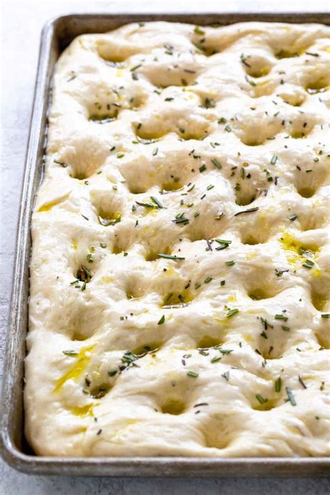 Rosemary Focaccia Bread Recipe Jessica Gavin