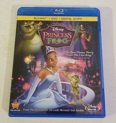 The Princess And The Frog Blu Ray Dvd Disc Set