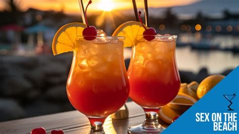 Sex On The Beach Cocktail Food Drink Recipes