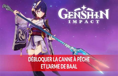 Guide Genshin Impact D Bloquer La Canne P Che P Cher Des Poissons Et