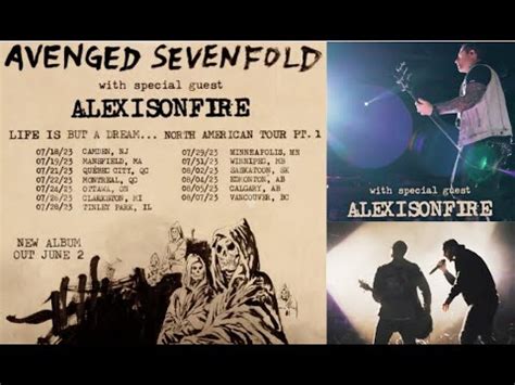 Avenged Sevenfold Life Is But A Dream Tour W Alexisonfire