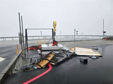 康芮颱風吹毀合歡山停車場 網熱議曝終極大魔王 生活 要聞 經濟日報