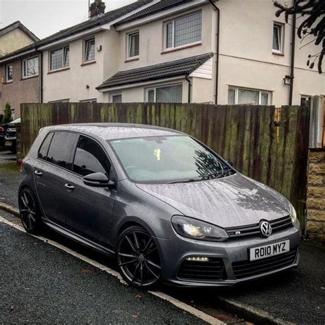 Vw Golf R Mk6 Parked By The Roadside