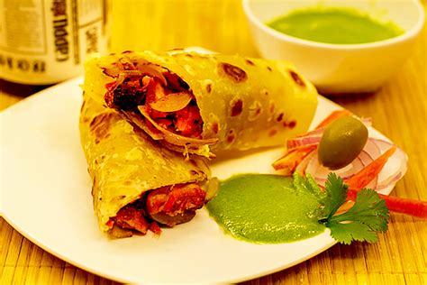 Recipe London Style Paneer Kathi Roll Get Ahead