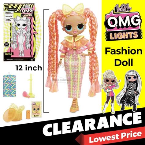 Lol Surprise Omg Lights Lumieres Fashion Dolls With Surprises Groovy Babe Speedster
