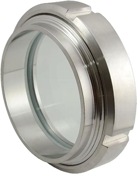 Megaior Circular Viewing Mm Clear Sanitary Weld On Sight Glass