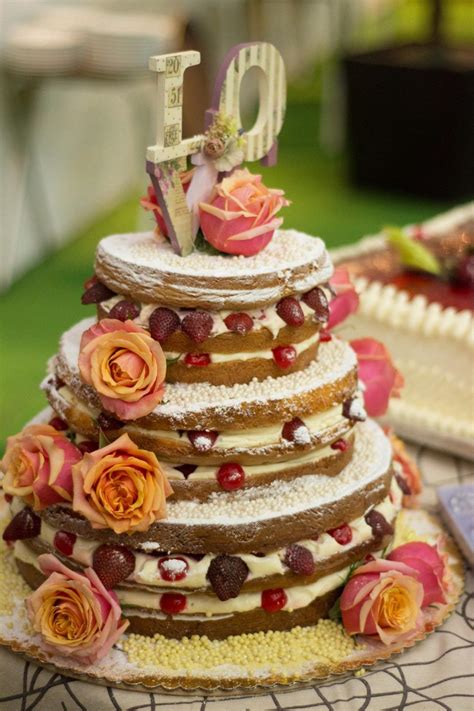 naked cakes la tendencia de bodas más vintage bodas mx