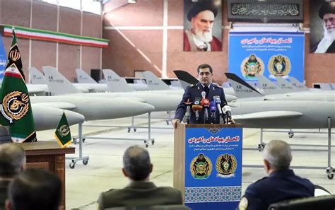 Iran Displays A Batch Of Newly Produced Drones Hundreds Of Drones Will