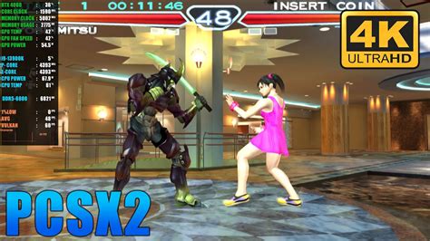 TEKKEN 4 PC Gameplay PCSX2 Nightly Emulator Fully Playable 4K