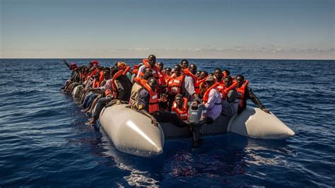 Four Dead After Libyan Coast Guard Vessel Attacks Migrant Boat Bbc News