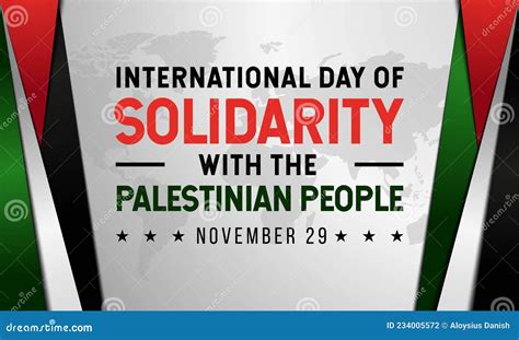 International Day of Solidarity with the Palestinian People Background ...