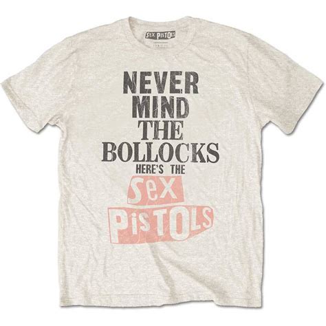 T Shirt Sex Pistols Nevermind The Bollocks Distressed Red Rabbit Trendovska Trgovina