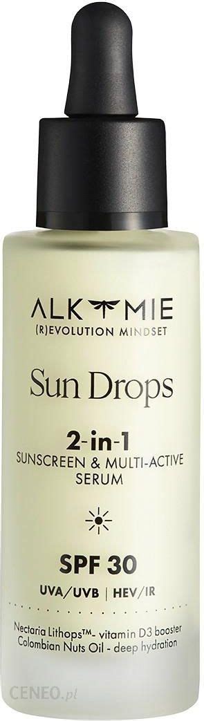 Alkmie Sun Drops Spf 30 2W1 Ochrona Przeciwsłoneczna I Multiaktywne