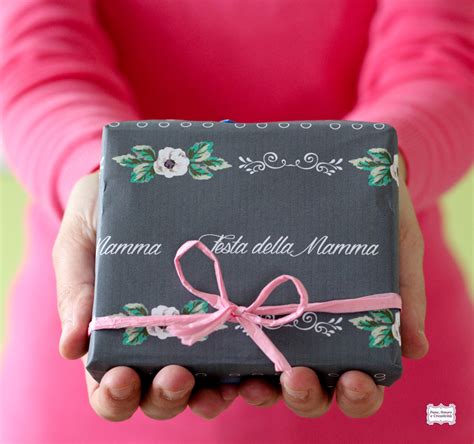 Carta Regalo Da Stampare Per La Festa Della Mamma Card E Tag Abbinati