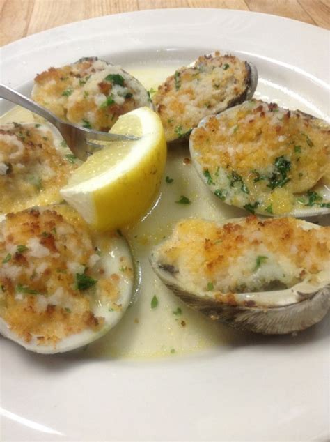 Baked Clams Oreganata - Marios