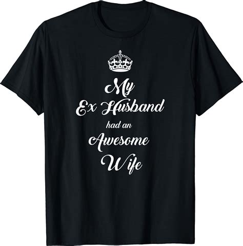 NEW LIMITED Divorcee Ex Husband Wife, Divorce Party Divorced T-Shirt S