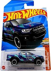 Hot Wheels Ford Ranger Raptor HW Hot Trucks Blue Amazon Br