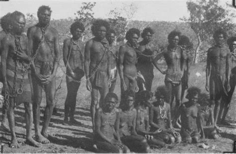 Haunting Pics Showing Australian Aboriginals Shackled And Chained Around The Neck Expose The