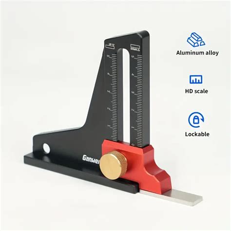 Router Table Height Gauge Adjustable Table Saw Depth Gauge Temu