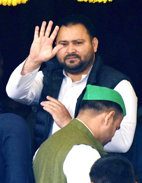 Rjd Leader Tejashwi Yadav And Mla Tej Pratap Yadav Arrive At Bihar