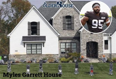 myles garrett house   nfl stars luxurious dream home