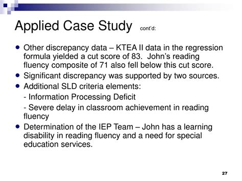 Ppt Assessing Reading Fluency As A Specific Learning Disability