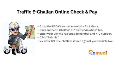 Traffic E Challan Online Check Pay A Step By Step Guide Lamudi Blog