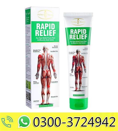 Rapid Relief Cream Price in Pakistan | 0300-3724942 | Aichun Beauty ...