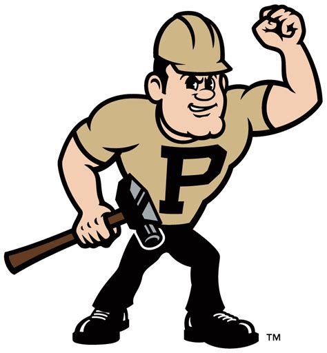 Purdue Boilermakers Logo - Mascot Logo - NCAA Division I n-r (NCAA n-r) - Chris Creamer's Sports ...