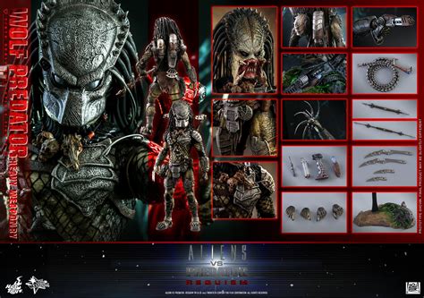 Hot Toys Aliens Vs Predator Requiem Wolf Predator Figure The Toyark News