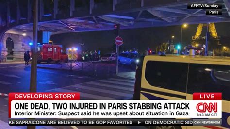 One Dead Two Injured After Stabbing Attack In Paris Cnn