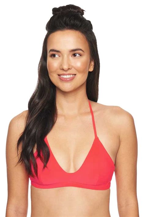 Hurley Adjustable Surf Bikini Top Red Orbit For Sale At Surfboards