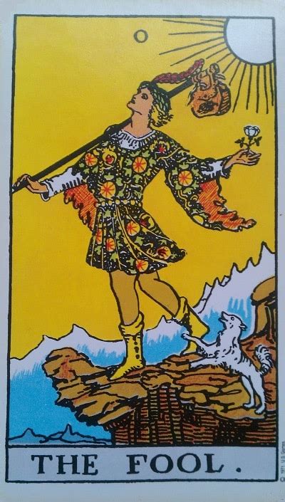 The Fool Tarot Card Meaning Upright And Reversed Numerologysign