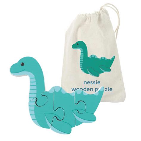 Orange Tree Toys Nessie Mini Puzzle - Island Blue Tobermory