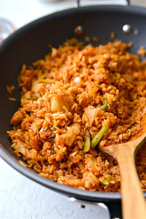 Kimchi Fried Rice Recipe - Simply Scratch