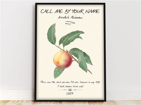 Call Me by Your Name Book Cover Art André Aciman Indie Room | Etsy