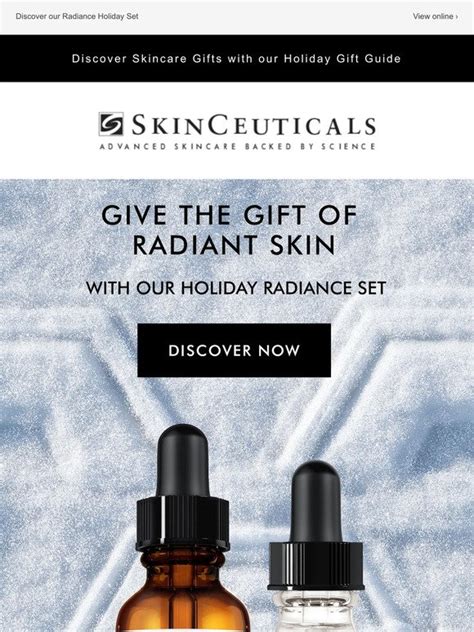 Skinceuticals Limited Edition Holiday Kit For Radiant Skin Milled