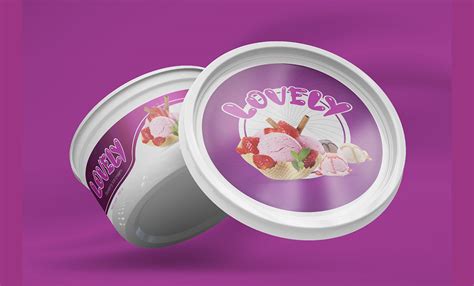 ICE CREAM CUP DESIGN on Behance