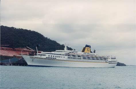 Classic Costa Riviera Cruise Ship Caribbean By Lenspiro Redbubble