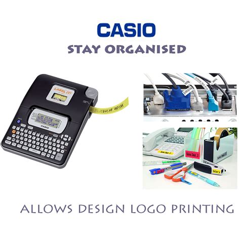 SG Stock Latest Casio KL 820 W EZ Label Printer LABEL IT Print On