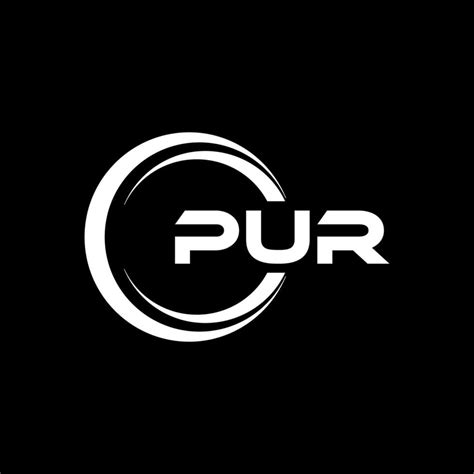 PUR Letter Logo Design, Inspiration for a Unique Identity. Modern ...