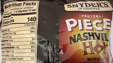 Snyder S Of Hanover Nashville Hot Pretzel Pieces Review Like Crunchy